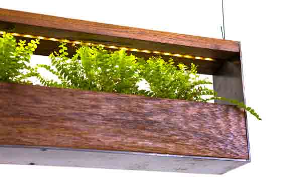 Hanging Garden Lamps Green Up Interiors - Urban Gardens