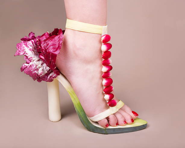 The Sole of Horticouture: Fashion Forward Vegetables and Flowers